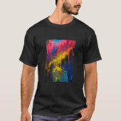 Shirt aus schwarzer Baumwolle (Vorderseite)