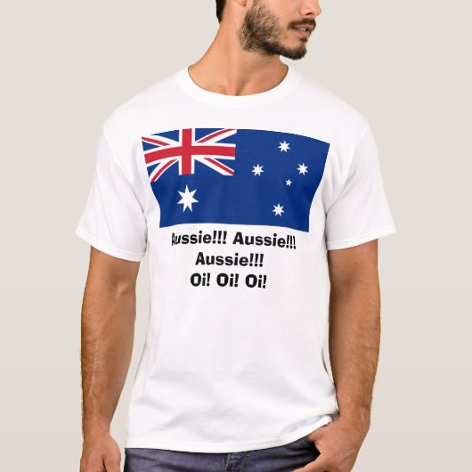 Shirt, australisch!!! Australisch!!! T-Shirt (Vorderseite)