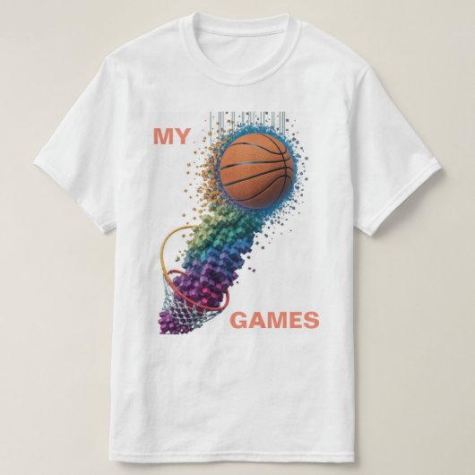 SHIRT BASKETBALLE (Design vorne)