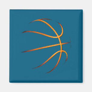 Shirt Bball Basketball Magnet
