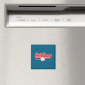 Shirt Bobs Garage Baseball Team Magnet (In Situ (Geschirrspüler))