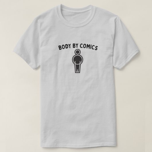 Shirt "Body by Comic" (Design vorne)