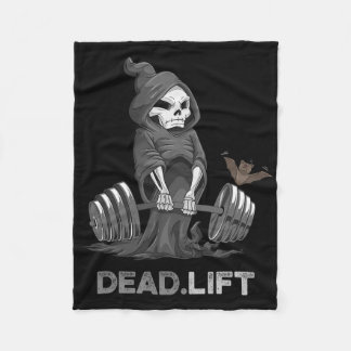 Shirt-Bodybuilder Powerlift-Funn für Todestote Fleecedecke