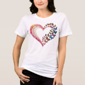 Shirt Butterfly Herz (Vorderseite)
