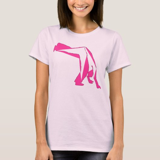 Shirt capoeira compasso Rosa (Vorderseite)