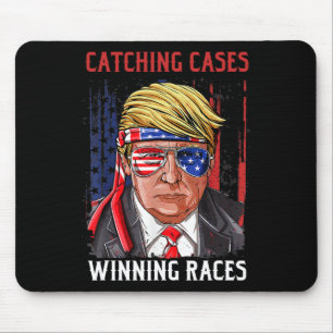 Shirt Catching Hüllen Sieger Rennen verurteilt Fel Mousepad