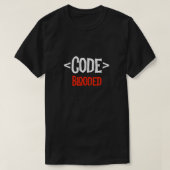 Shirt-Code-Blockcodierung-Programm T-Shirt (Design vorne)