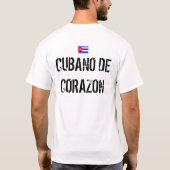 Shirt CUBANO DE CORAZON (Rückseite)