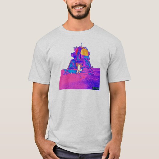 Shirt CYCAD Pop-KunstApollo 11 (Vorderseite)