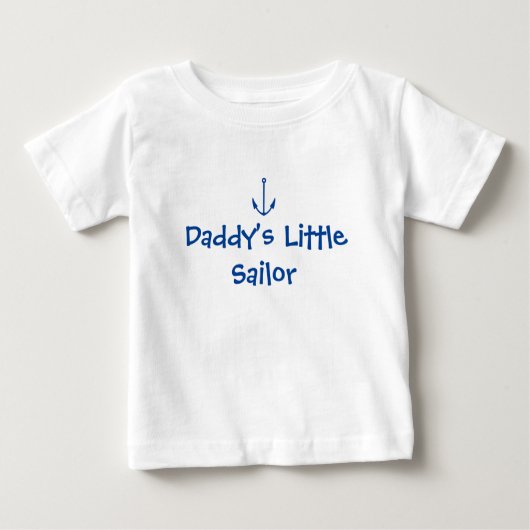 Shirt "Daddy's Little Sailor" (Vorderseite)