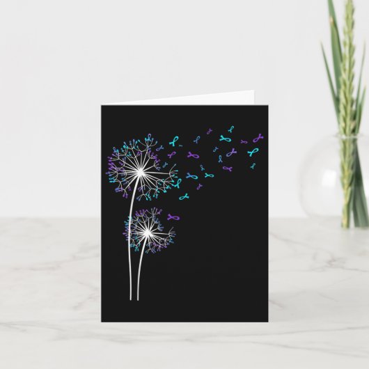Shirt Dandelion Karte (Vorderseite)