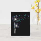 Shirt Dandelion Karte (Gelbe Blume)