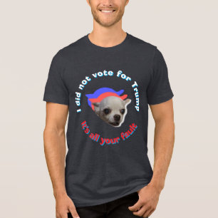 Shirt der Abstimmung