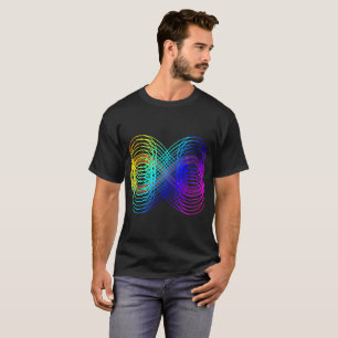 Shirt der Abstrakten Unendlichkeit