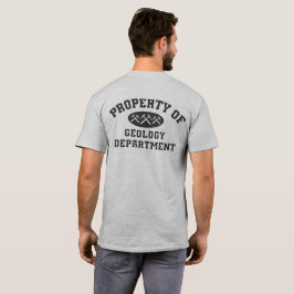 Shirt der Abteilung Geologie