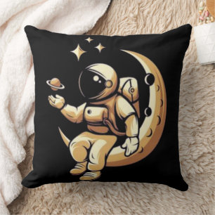 Shirt der Astronauten, Sonnenflugzeuge, Raumschiff Kissen
