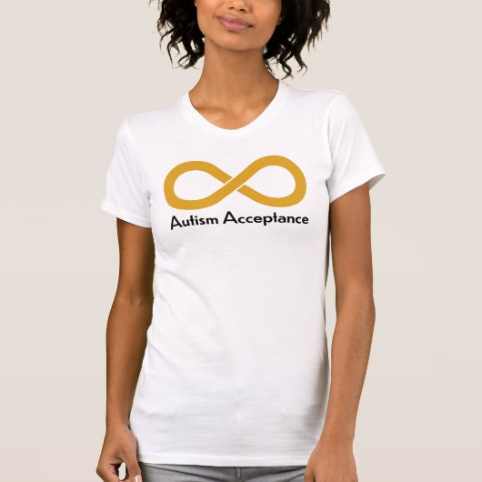 Shirt der Autismus-Akzeptanz (Vorderseite)