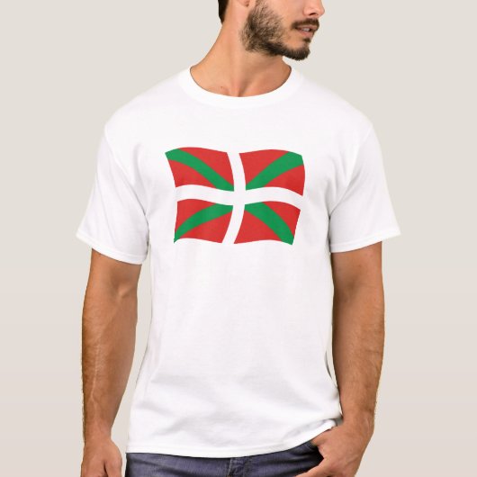 Shirt der baskischen Volksflagge (Vorderseite)