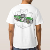 Shirt der Bleibe Sportwagen-Serie (Rückseite)