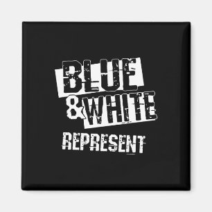 Shirt der Blue and White Game Day Group für High S Magnet