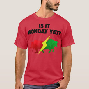 Shirt der Bullen oder Bären Börse Noch Montag I