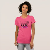 Shirt der Frau - unser Gott (Vorne ganz)
