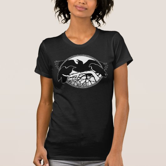 Shirt der Frauen in den besten Raven Art Ladys (Vorderseite)