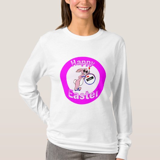 Shirt der Frauen in Osterform (Vorderseite)
