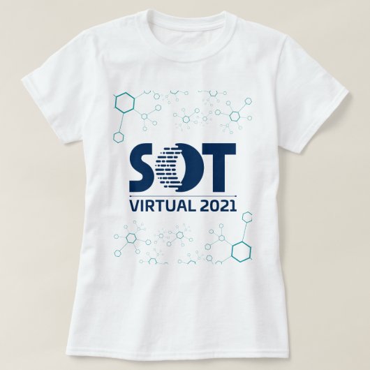 Shirt der Frauen - SOT-Jahrestagung 2021 (Abstrakt (Design vorne)
