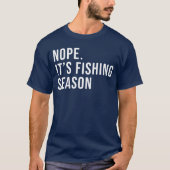Shirt der Funny Fishing Season (Vorderseite)