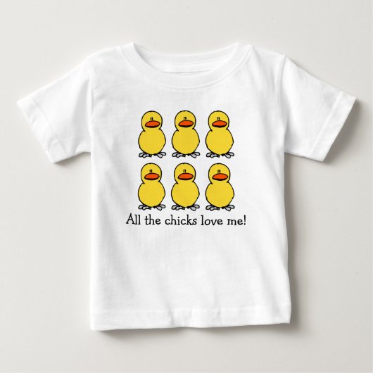 Shirt der Gelben Chicks Liebe (Vorderseite)