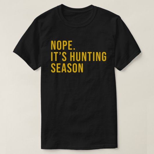 Shirt der Jagdsaison (Design vorne)