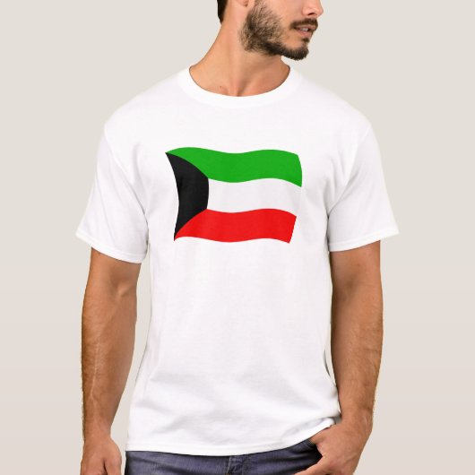 Shirt der Kuwait-Flagge (Vorderseite)