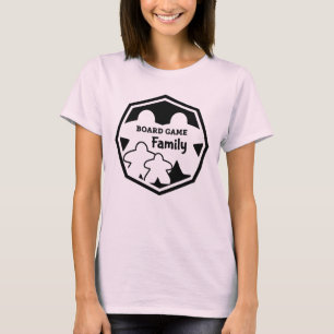 Shirt der Mainboard-Spielfamilie 2P2K Schwarze Rah