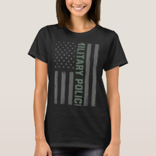 Shirt der Militärpolizei - Amerikanische Flagge