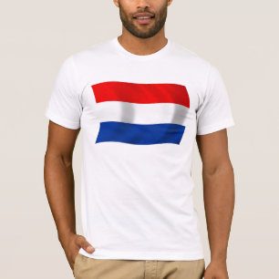 Shirt der niederländischen Flagge