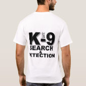 Shirt der Polizei-K-9 (Rückseite)