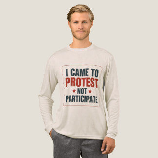 Shirt der Protest-Anweisung | Vintages kühnes Slog