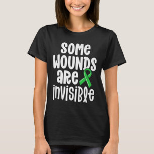 Shirt der psychischen Gesundheit Einige Wunden sin