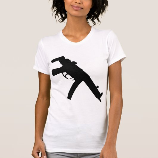 Shirt der Silhouette-MP5 (Vorderseite)