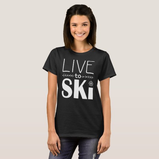 Shirt der Ski-Frauen (Vorne ganz)