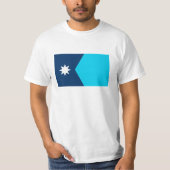 Shirt der Staatsflagge von Minnesota (Vorderseite)