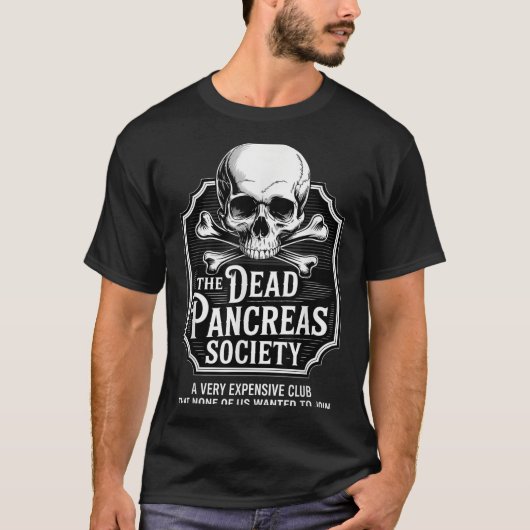 Shirt der toten Bauchspeicheldrüse (Vorderseite)