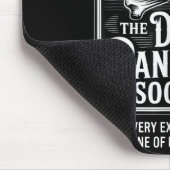 Shirt der toten Bauchspeicheldrüse Mousepad (Ecke)