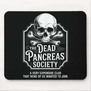 Shirt der toten Bauchspeicheldrüse Mousepad