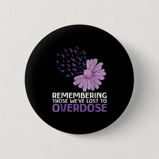 Shirt der Überdosierung im Gedächtnis der Bruderdr Button (Vorderseite)