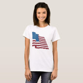 SHIRT der US-Flagge (Vorne ganz)