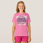 Shirt der vierten Klasse | lila und rosa (Vorne ganz)