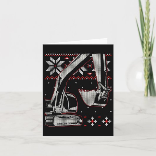 Shirt des Baggerbetreibers Karte (Vorderseite)