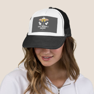 Shirt des Bieres trinkt IPA viel, wenn ich trinke Truckerkappe